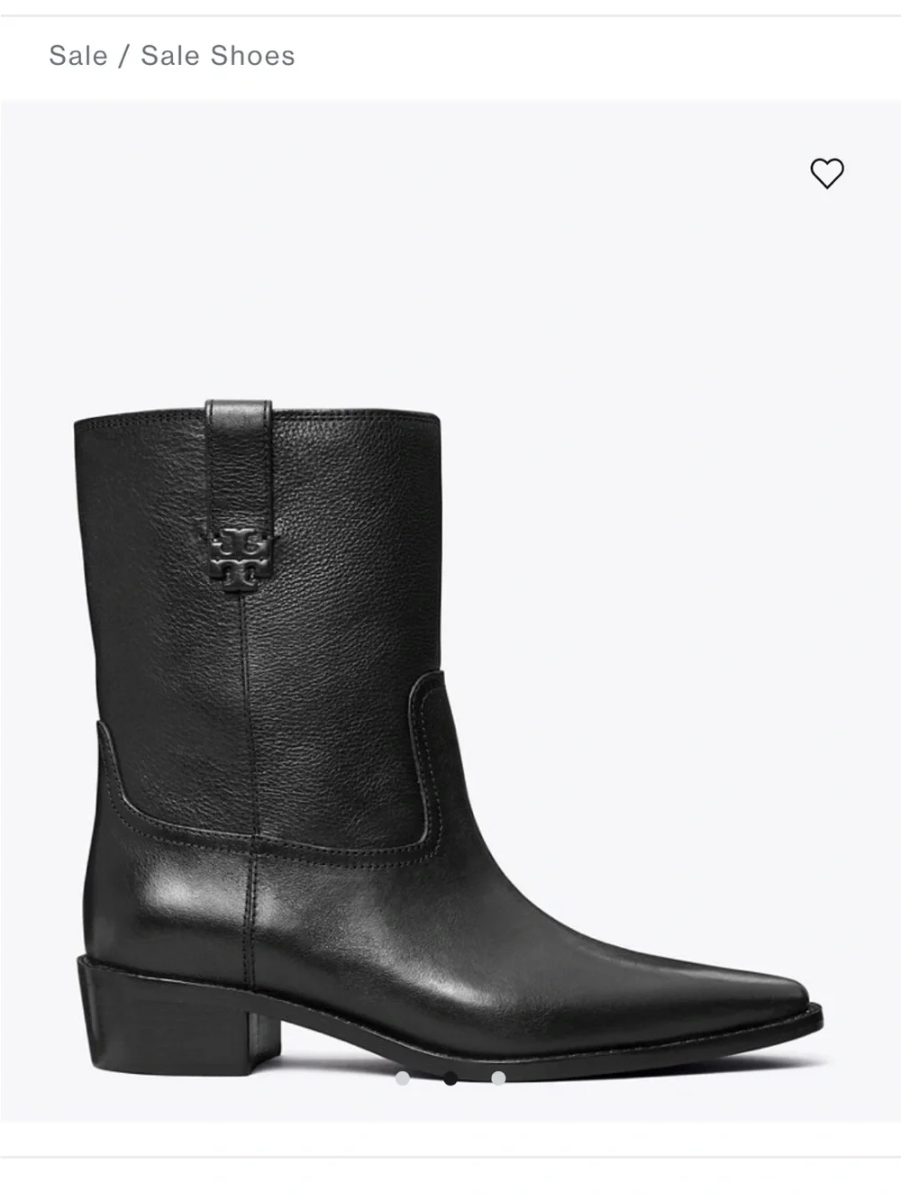 Tory Burch City Western Ankle Boot 45MM - Picture 11 of 13